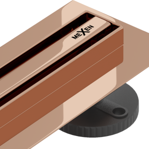 Odpływ liniowy Mexen Flat 360 Slim różowe złoto 90 cm 1 szt 711886 Odpływ liniowy Mexen Flat 360 Slim różowe złoto 90 cm 1 szt 711886