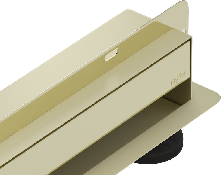 Odpływ liniowy ścienny Mexen Flat złoty 70 cm 1 szt 711928