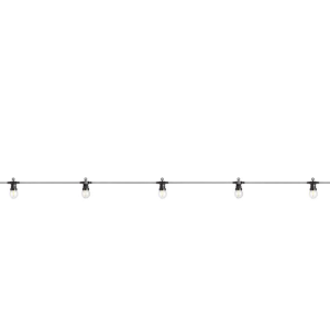 Ogrodowa girlanda świetlna LED 2,4W 5,5m łańcuch czarny 230857 Ogrodowa girlanda świetlna LED 2,4W 5,5m łańcuch czarny 230857