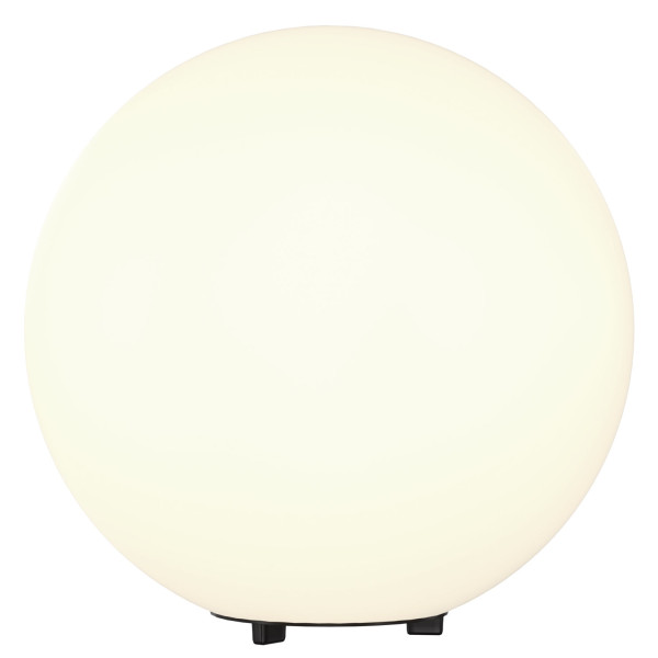 Ogrodowa lampa Erda O594FL-01W kulista okrągła biała 219574