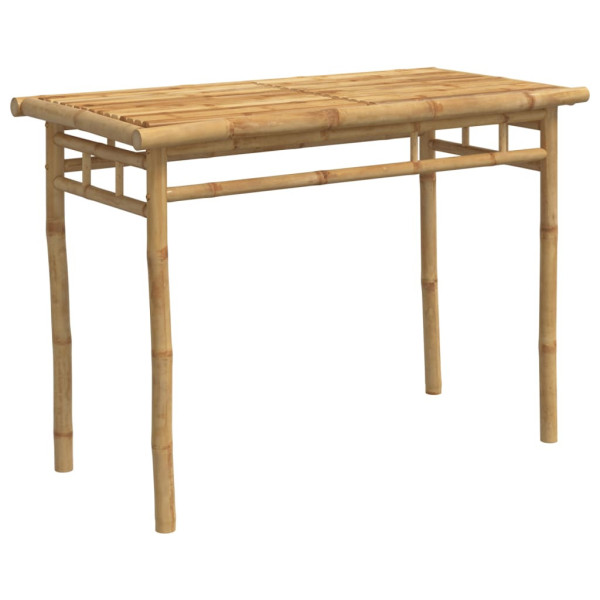 Ogrodowy stół jadalniany, 110x55x75 cm, bambus 630529