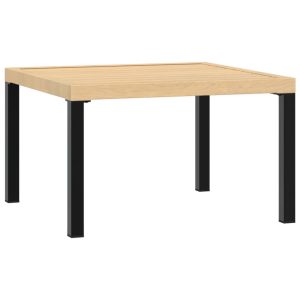 Ogrodowy stolik kawowy, czarny, 65x65x40 cm 630519 Ogrodowy stolik kawowy, czarny, 65x65x40 cm 630519
