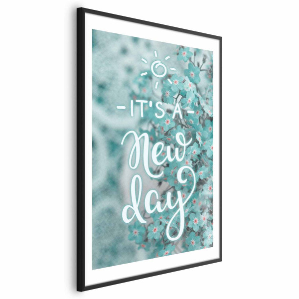 Plakat New day 60x90 cm 588395