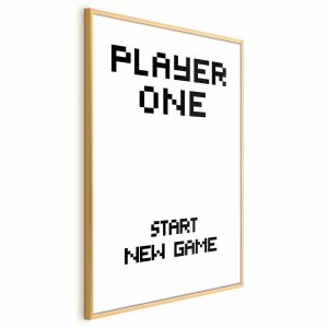 Plakat New game 29,7×42 cm 583996 Plakat New game 29,7×42 cm 583996