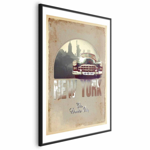 Plakat New York 60x90 cm 588301