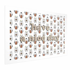 Plakat Nice day 30×21 cm 581907 Plakat Nice day 30×21 cm 581907