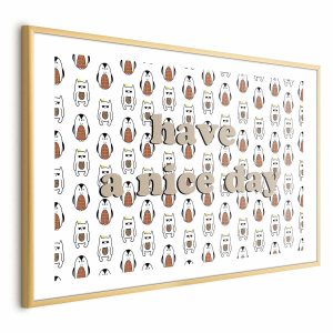 Plakat Nice day 30×21 cm 577797 Plakat Nice day 30×21 cm 577797