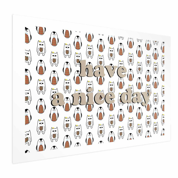 Plakat Nice day 42x29,7 cm 590709