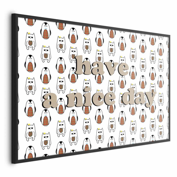 Plakat Nice day 60x40 cm 580451