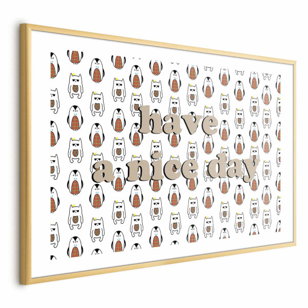 Plakat Nice day 60x40 cm 582351