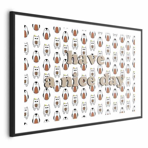 Plakat Nice day 60x40 cm 577446