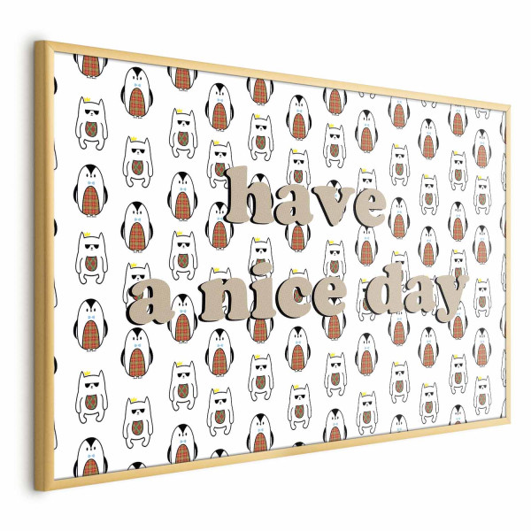 Plakat Nice day 90x60 cm 580522