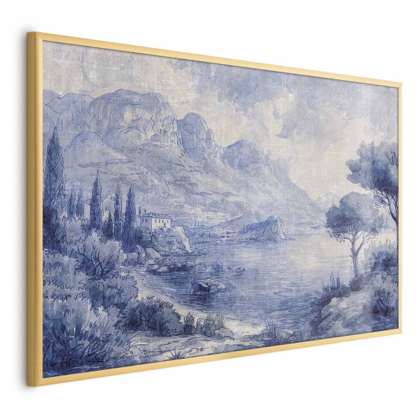 Plakat Niebieska zatoka 30x21 cm 589231