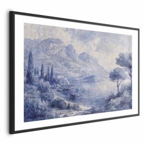 Plakat Niebieska zatoka 60×40 cm 586577 Plakat Niebieska zatoka 60×40 cm 586577