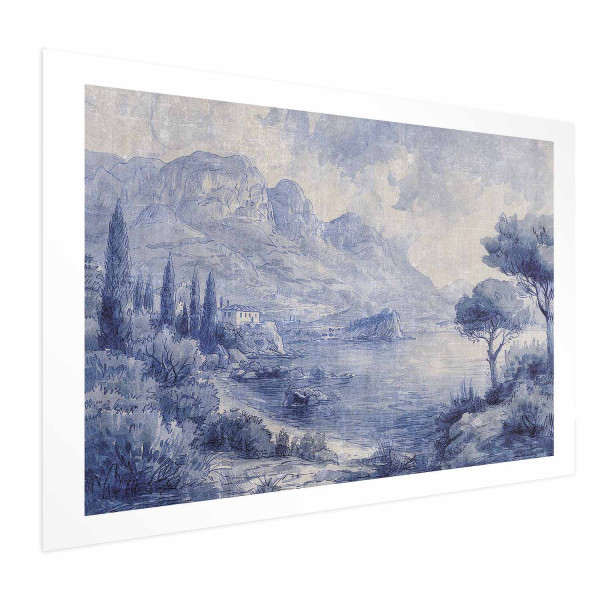 Plakat Niebieska zatoka 90x60 cm 583916