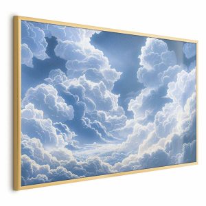 Plakat Niebo i puchate chmury 42×29,7 cm 585134 Plakat Niebo i puchate chmury 42×29,7 cm 585134