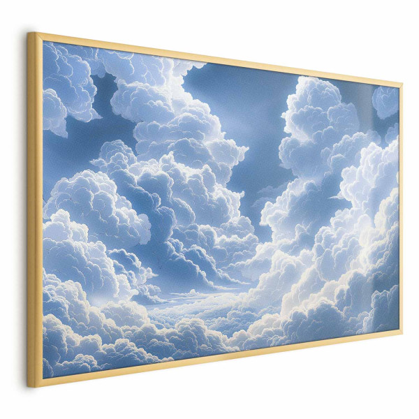 Plakat Niebo i puchate chmury 42x29,7 cm 585134