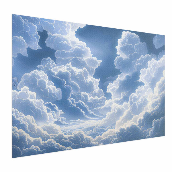 Plakat Niebo i puchate chmury 60x40 cm 587177