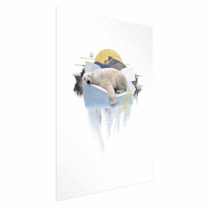 Plakat Niedźwiedź polarny 21×30 cm 577281 Plakat Niedźwiedź polarny 21×30 cm 577281