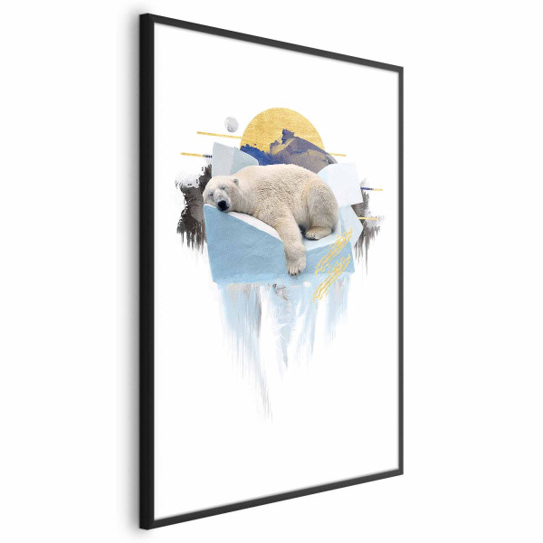 Plakat Niedźwiedź polarny 21x30 cm 577232