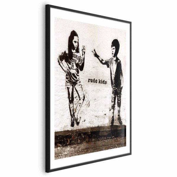 Plakat Niegrzeczne dzieci 21x30 cm 583679