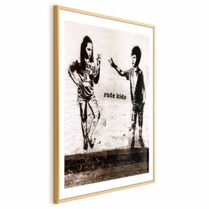Plakat Niegrzeczne dzieci 21×30 cm 588357 Plakat Niegrzeczne dzieci 21×30 cm 588357