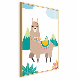 Plakat Niezwykła lama 29,7×42 cm 590888 Plakat Niezwykła lama 29,7×42 cm 590888