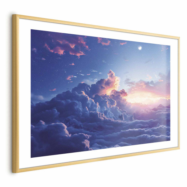 Plakat Nocne góry 30x21 cm 585927