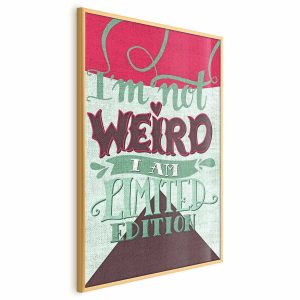 Plakat Not weird 29,7×42 cm 585451