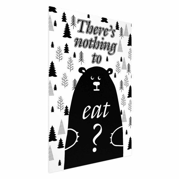 Plakat Nothing to eat 60x90 cm 583060