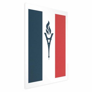Plakat Olimpijska Francja 21×30 cm 586842