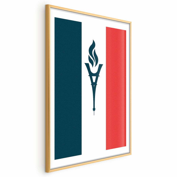 Plakat Olimpijska Francja 40x60 cm 578395