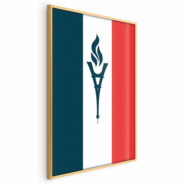 Plakat Olimpijska Francja 60x90 cm 578079
