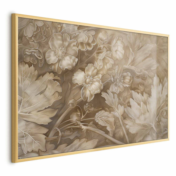 Plakat Ornamenty roślinno-kwiatowe 42x29,7 cm 590670