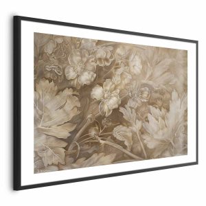 Plakat Ornamenty roślinno-kwiatowe 60×40 cm 581381