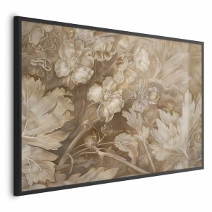 Plakat Ornamenty roślinno-kwiatowe 90×60 cm 588104