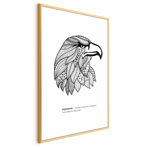 Plakat Orzeł wolności 21x30 cm 579199