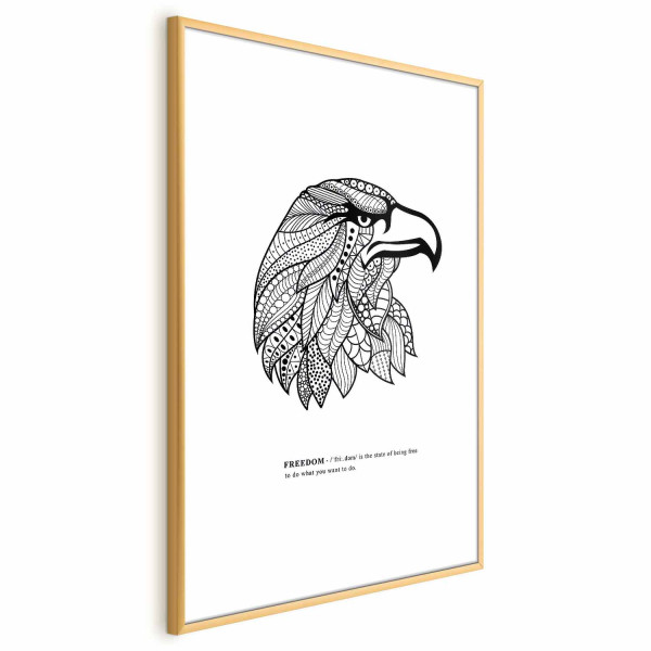 Plakat Orzeł wolności 21x30 cm 580079
