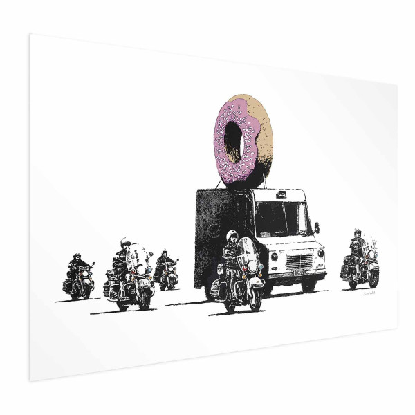 Plakat Pączkowa policja 60x40 cm 583168