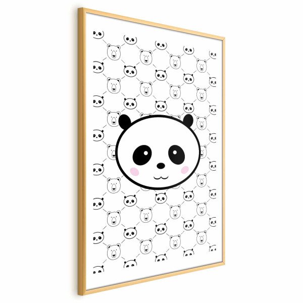 Plakat Pandy i niedźwiedzie 60x90 cm 591349