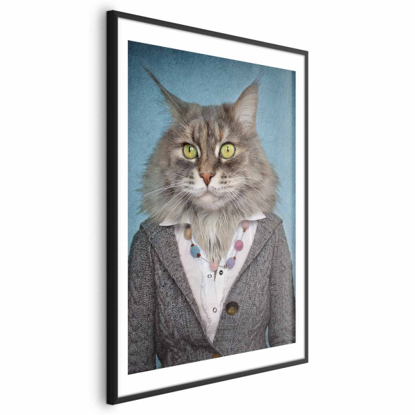 Plakat Pani kot 29,7x42 cm 590402