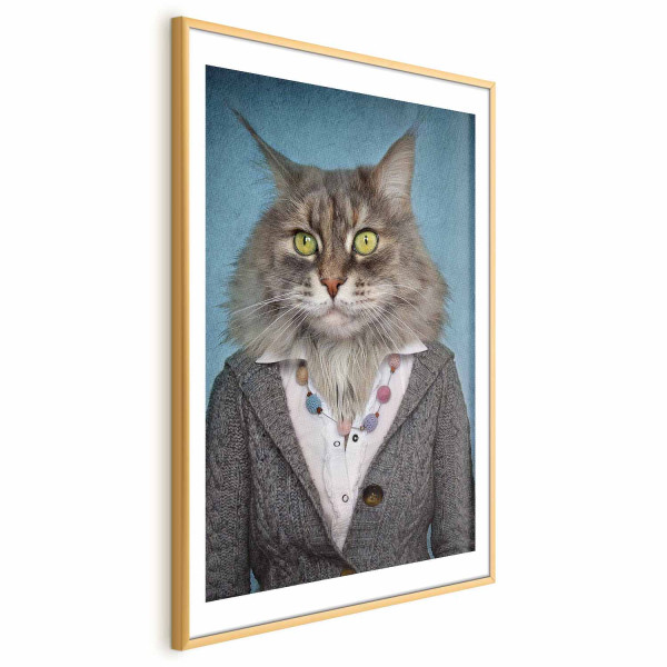 Plakat Pani kot 60x90 cm 581748