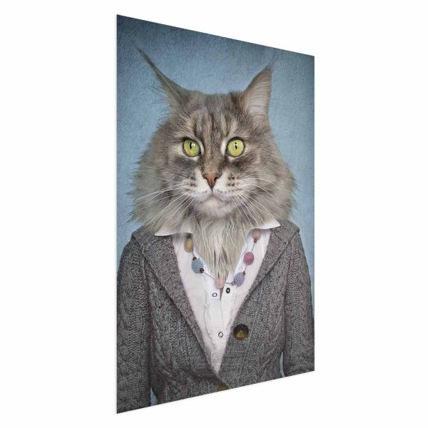Plakat Pani kot 60x90 cm 586745