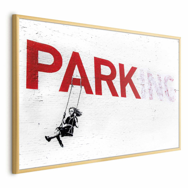 Plakat Parking 42x29,7 cm 578288
