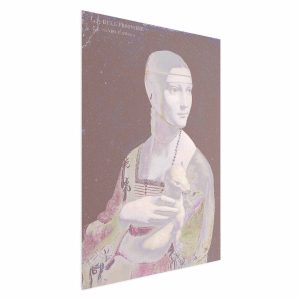 Plakat Pastelowa dama 21×30 cm 589476 Plakat Pastelowa dama 21×30 cm 589476