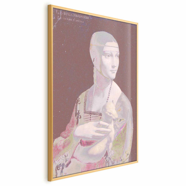 Plakat Pastelowa dama 29,7x42 cm 579880