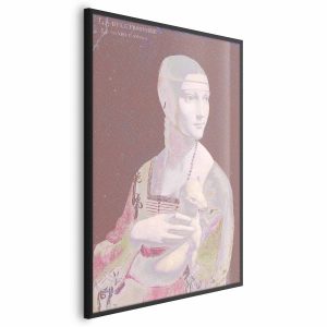 Plakat Pastelowa dama 40×60 cm 585242