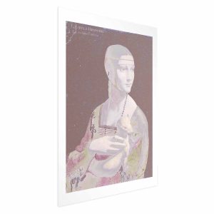 Plakat Pastelowa dama 40×60 cm 585722