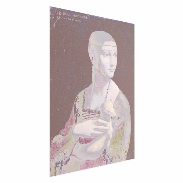 Plakat Pastelowa dama 60x90 cm 580468