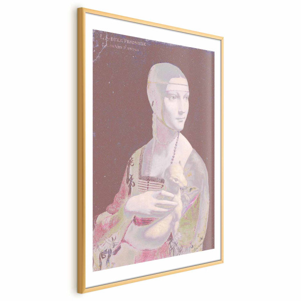 Plakat Pastelowa dama 60x90 cm 580634
